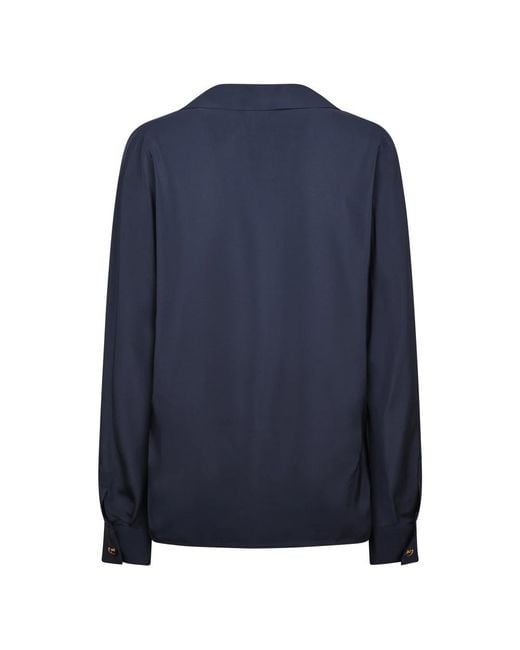 Max Mara Blue Blouses