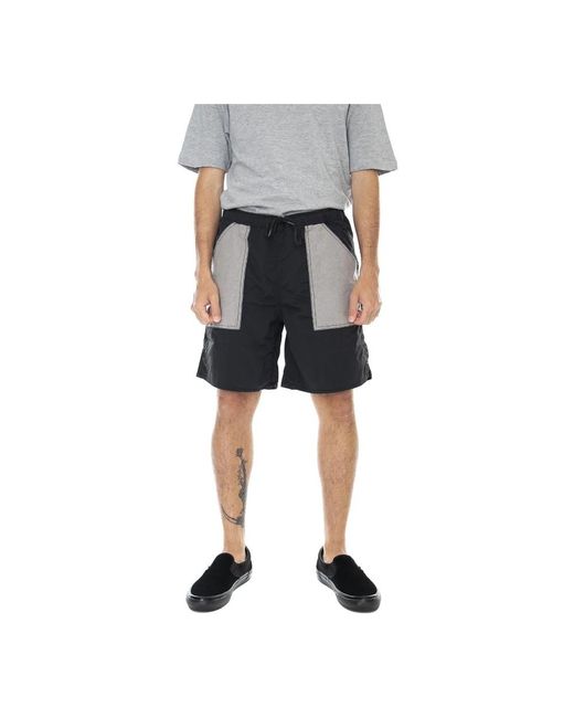 Huf Bermuda Short in het Black voor heren