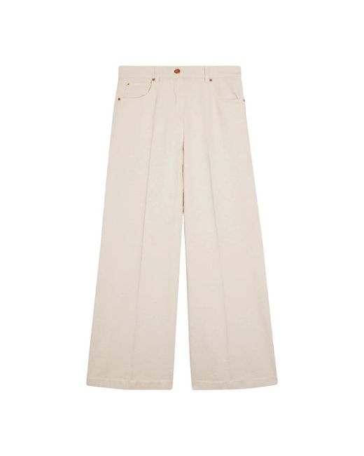 Aspesi Natural Wide Trousers