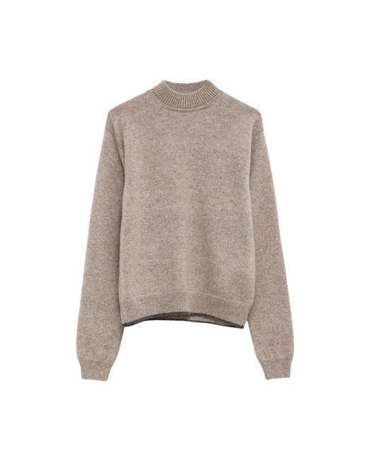 Jacquemus La Maille Cachemire in het Gray