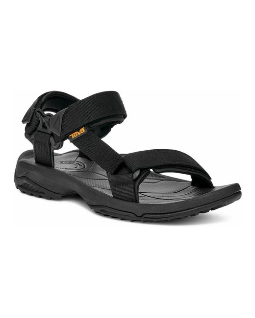Flat Sandals Teva pour homme en coloris Black