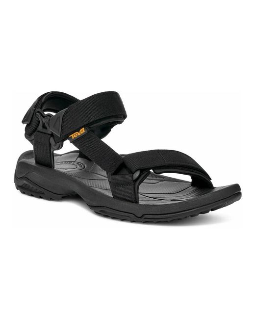 Teva Schoenen ,Zwart ,Zwarte Herensandaal Om Te Wandelen in het Black voor heren
