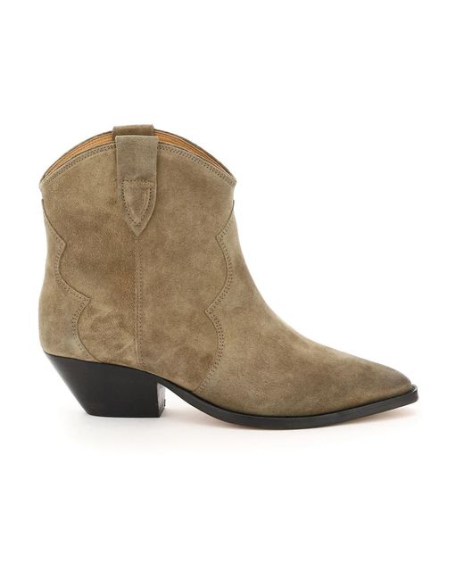 Isabel Marant Brown Cowboy Boots