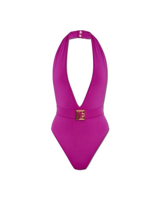 Balmain One-Piece in het Purple