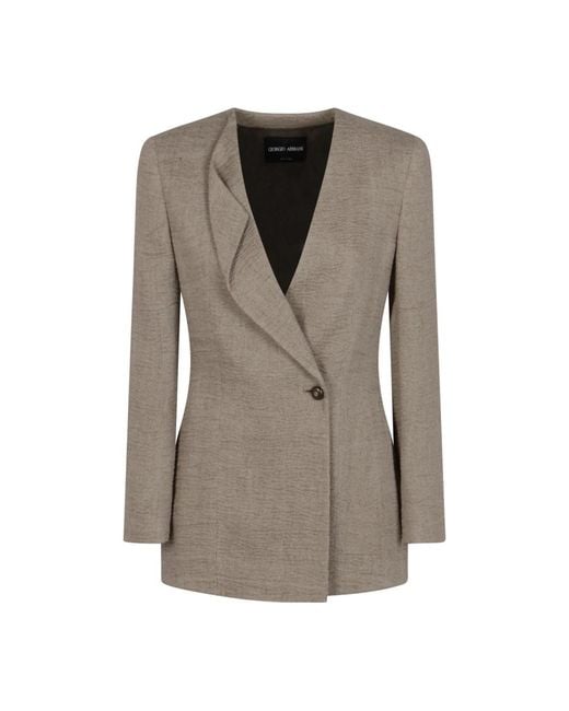 Giorgio Armani Brown Blazers