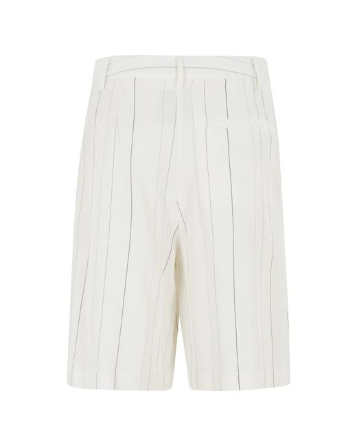 Semicouture White Casual Shorts