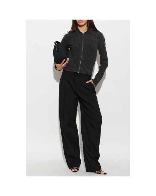 Victoria Beckham Genevieve Cardigan in het Black