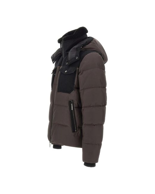 Moorer Alarick Down Jacket in het Black voor heren