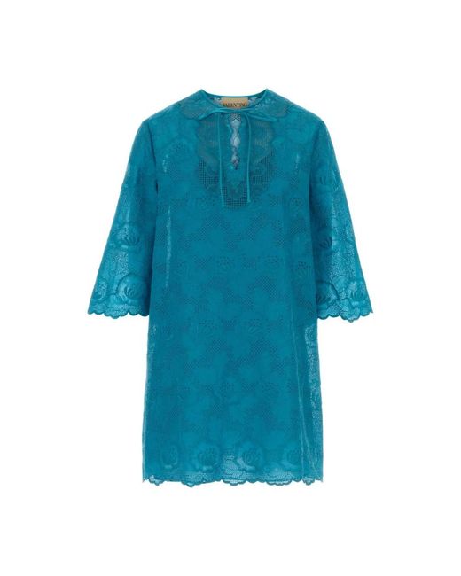 Valentino Garavani Blue Short Dresses