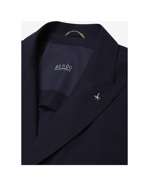 AT.P.CO Blue Blazers for men