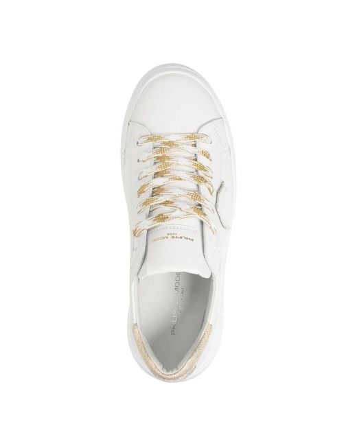 Philippe Model White Sneakers
