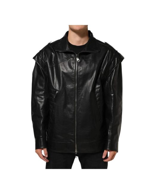 Dolce & Gabbana Full Zip Jacket in het Black voor heren