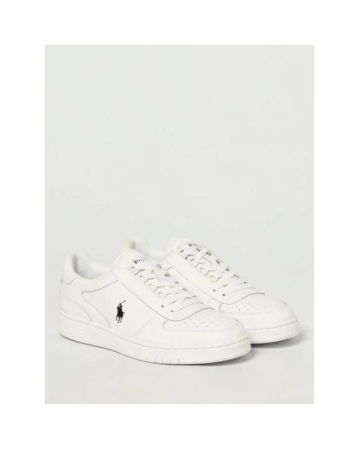 Polo Ralph Lauren White Sneakers for men