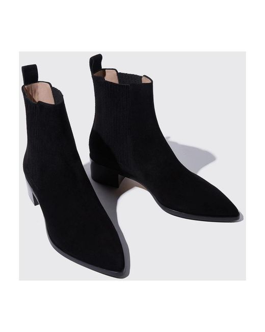 Scarosso Black Olivia Boots