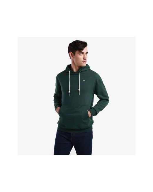 Kappa Hoodies & Sweatvesten ,Groen ,Sweatshirts Hoodies in het Green voor heren