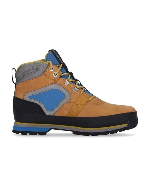 Timberland Blue Lace-Up Boots for men