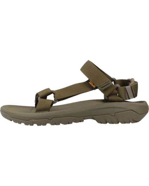 Flat Sandals di Teva in Green da Uomo
