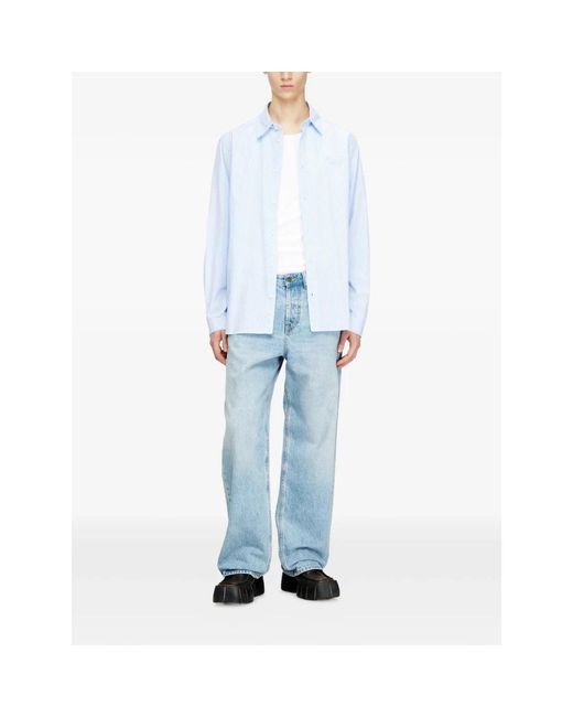 DIESEL White Casual Shirts for men