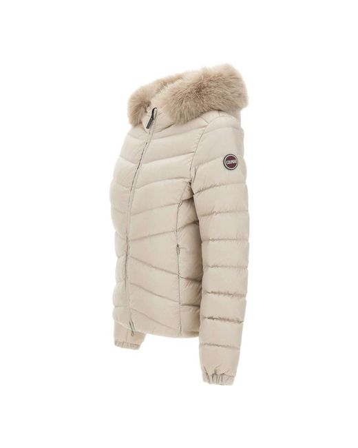 Colmar Down Jackets in het Natural