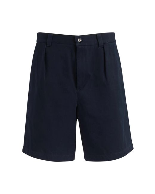 A.P.C. Blue Casual Shorts for men