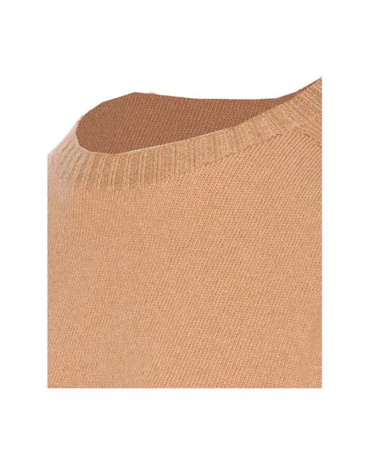 Twinset White Round-Neck Knitwear