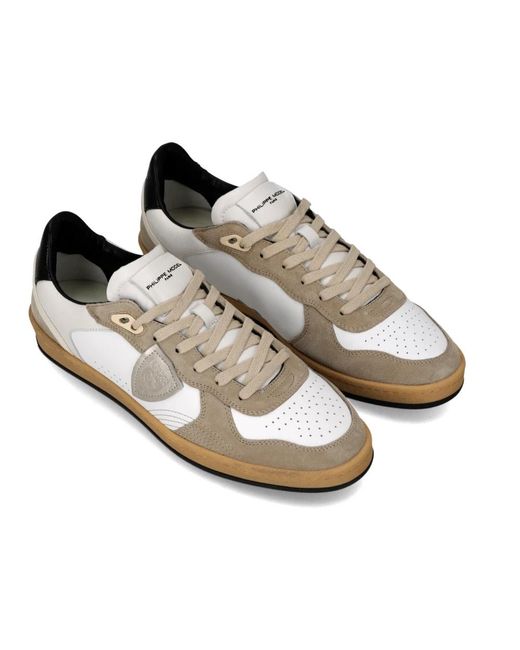 Philippe Model Brown Sneakers for men