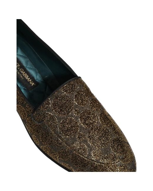 Dolce & Gabbana Brown Loafers for men