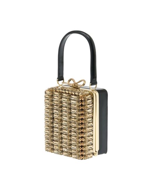 Mini Bags di Self-Portrait in Metallic
