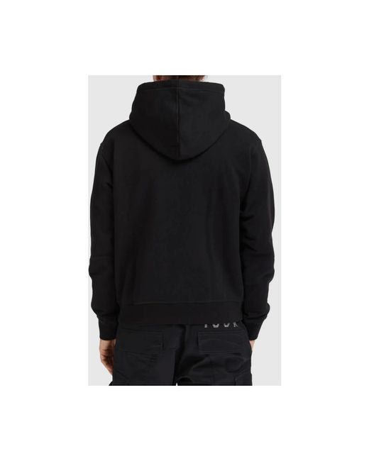 DSquared² Casual crewneck sweatshirt hoodie in Black für Herren