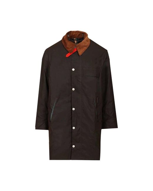Barbour Beeston Wax Transitional Jacket in het Black
