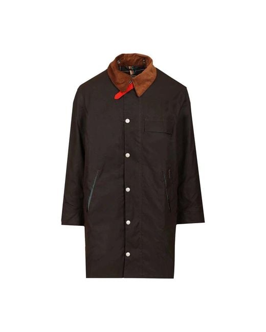 Barbour Black Single-Breasted Coats
