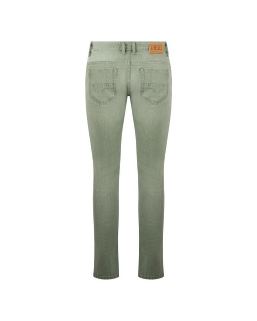 DIESEL Green Slim-Fit Jeans for men