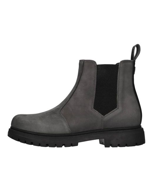 Guess Beatles Enkellaarsjes in het Black voor heren