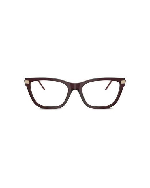 Emporio Armani Red Glasses