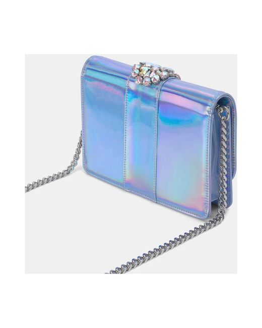 Cross Body Bags Alma En Pena. de color Blue