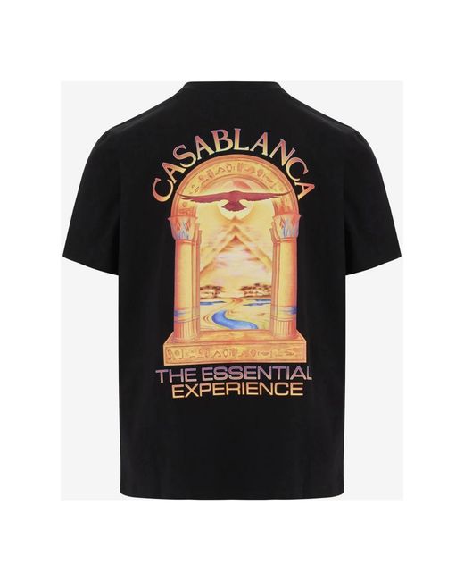 Casablanca Black T-Shirts for men