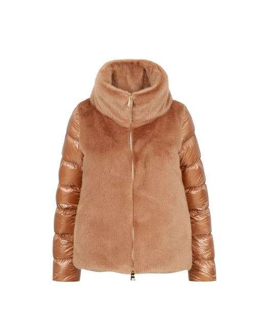 Herno Brown Down Jackets