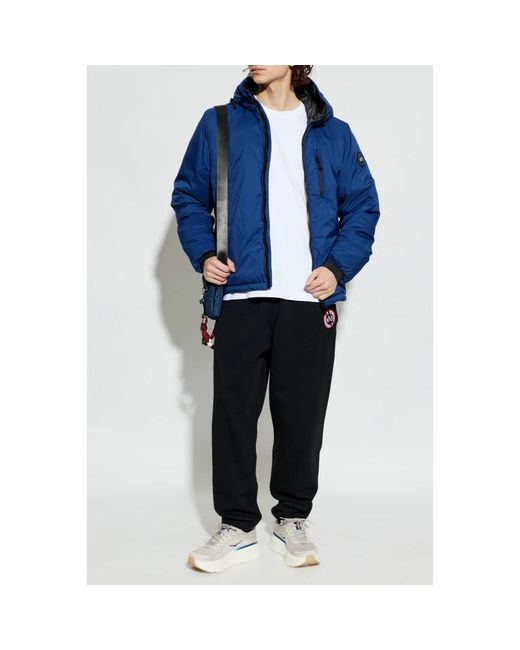 Canada Goose Lodge Down Jacket in het Blue voor heren