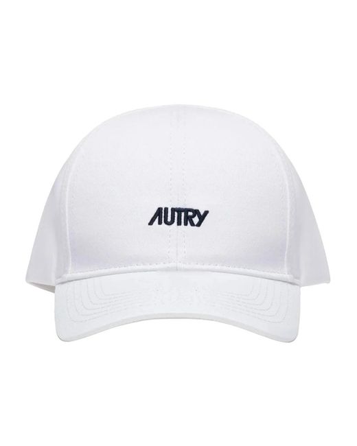 Caps Autry en coloris White