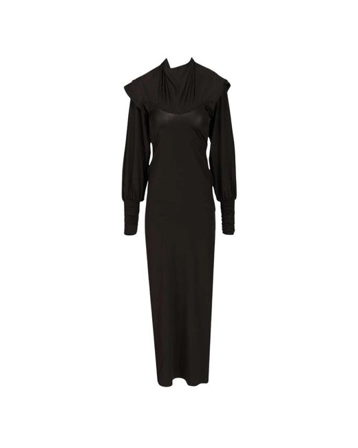 ROTATE BIRGER CHRISTENSEN Black Maxi Dresses