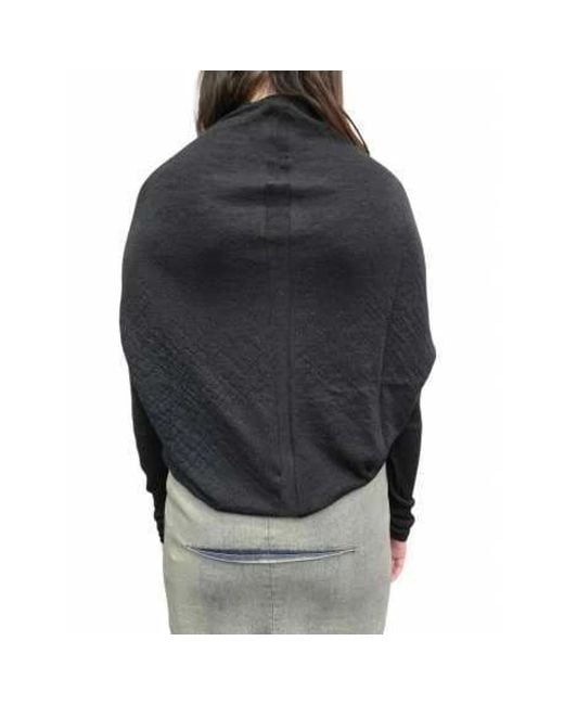 Rick Owens Black Cashmere Knitwear