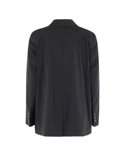 Rrd Jassen ,Zwart ,Polyester Lichtgewicht Boyfriend Blazer in het Black