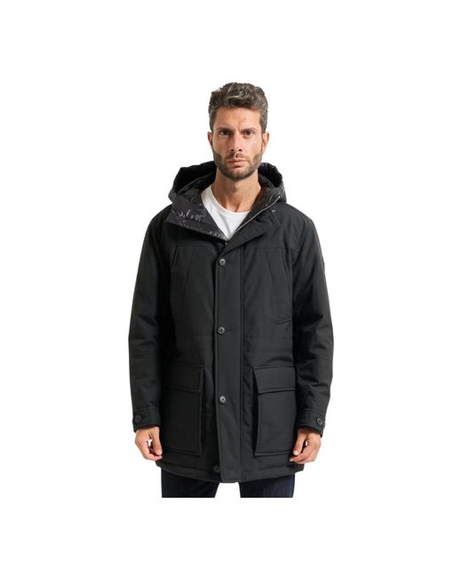 Winter Jackets HUGO de hombre de color Black