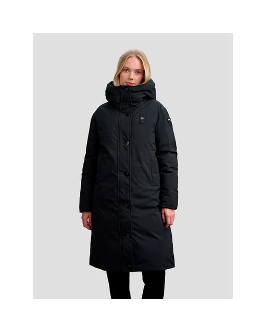 Blauer Argyle Parka in het Black