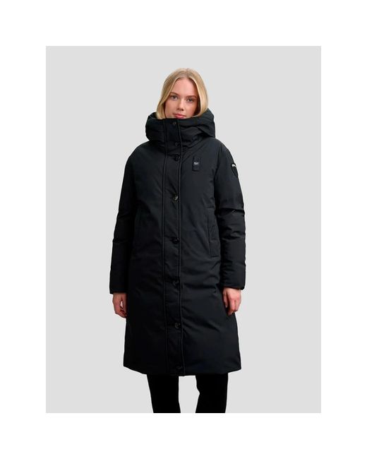 Blauer Argyle Parka in het Black