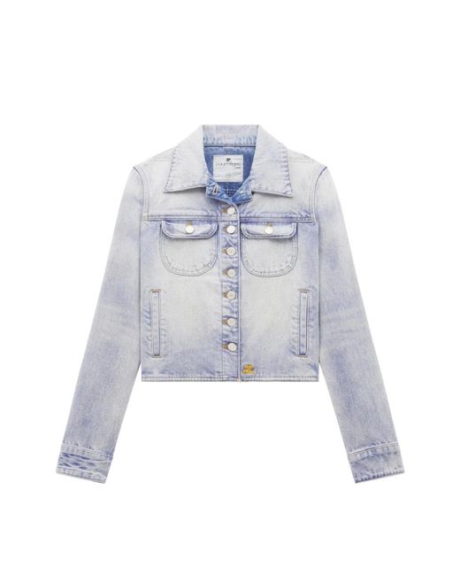 Courreges Blue Denim Jackets