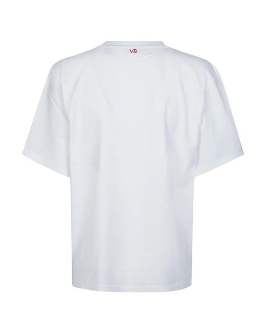 Victoria Beckham Blue T-Shirts