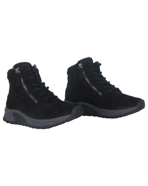 Lace-Up Boots Gabor de color Black