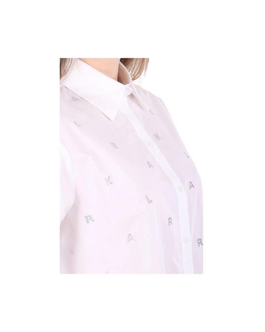 Karl Lagerfeld White Shirts