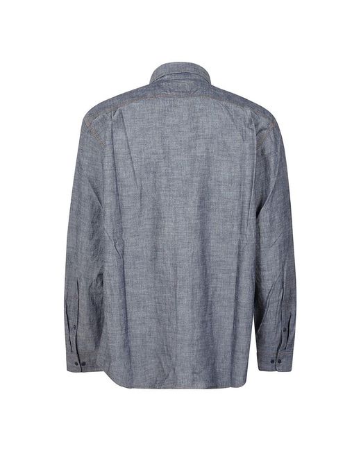 Filson Chambray Button-Up Hemd in Blue für Herren